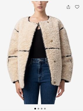 BLANKNYC shearling jacket